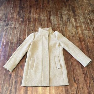 J. Crew Beige double breasted coat